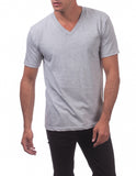 04 HETHER GREY V-NECK S/S
