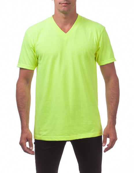 17 SAFETY GREEN V-NECK S/S – Hi-Lee Discount